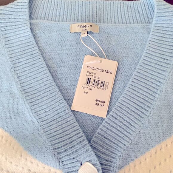 FRNCH lahlia  oversized cardigan size L , NWT - Picture 6 of 6